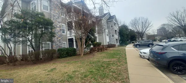 a view of a yard with cars