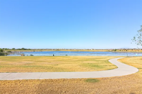 a view of an ocean and beach