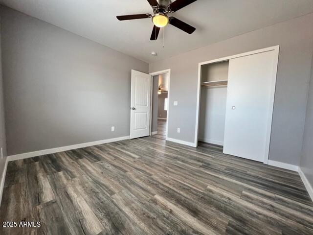 4552 North Loring Road Casa Grande, AZ 85194 - Photo 14 of 48 a view of empty room with wooden floor