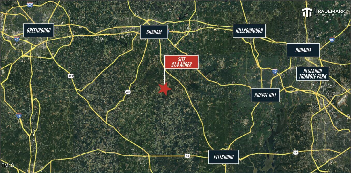 0 Greenhill Road Graham, NC 27253 - Photo 1 of 3 Greenhill Map 1