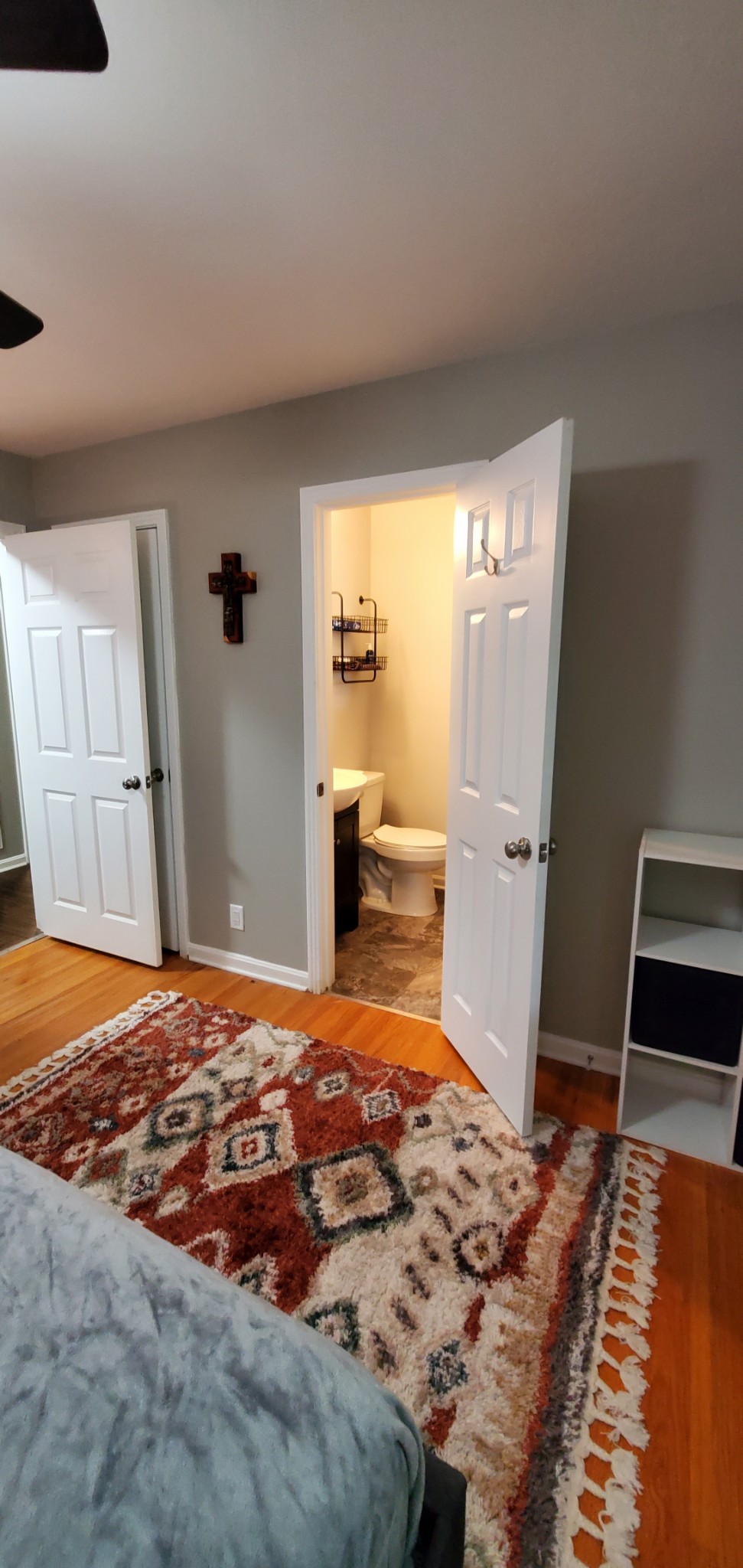 2087 Landon Road Clarksville, TN 37043 - Photo 15 of 32 a bedroom with a bed and a refrigerator