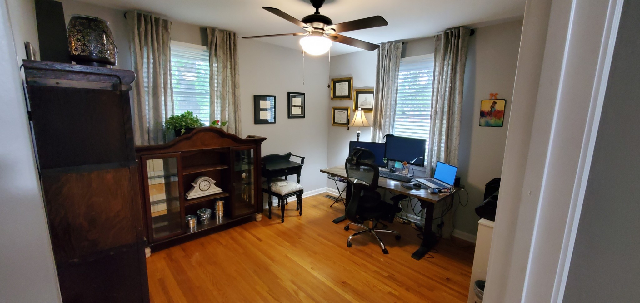 2087 Landon Road Clarksville, TN 37043 - Photo 19 of 32 a view of a workspace with furniture and a window