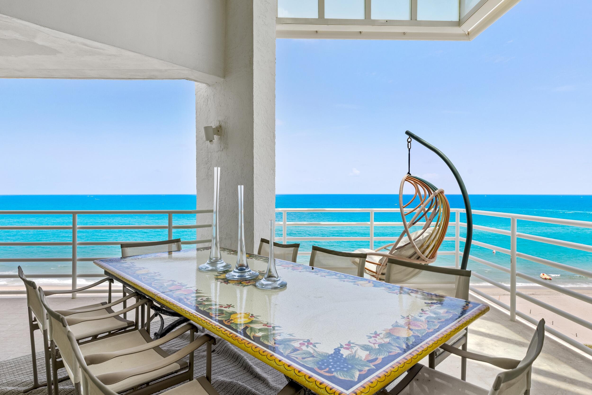 800 South Ocean Boulevard, Unit PH6 Boca Raton, FL 33432 - Photo 28 of 69 a view of a living room and dining room