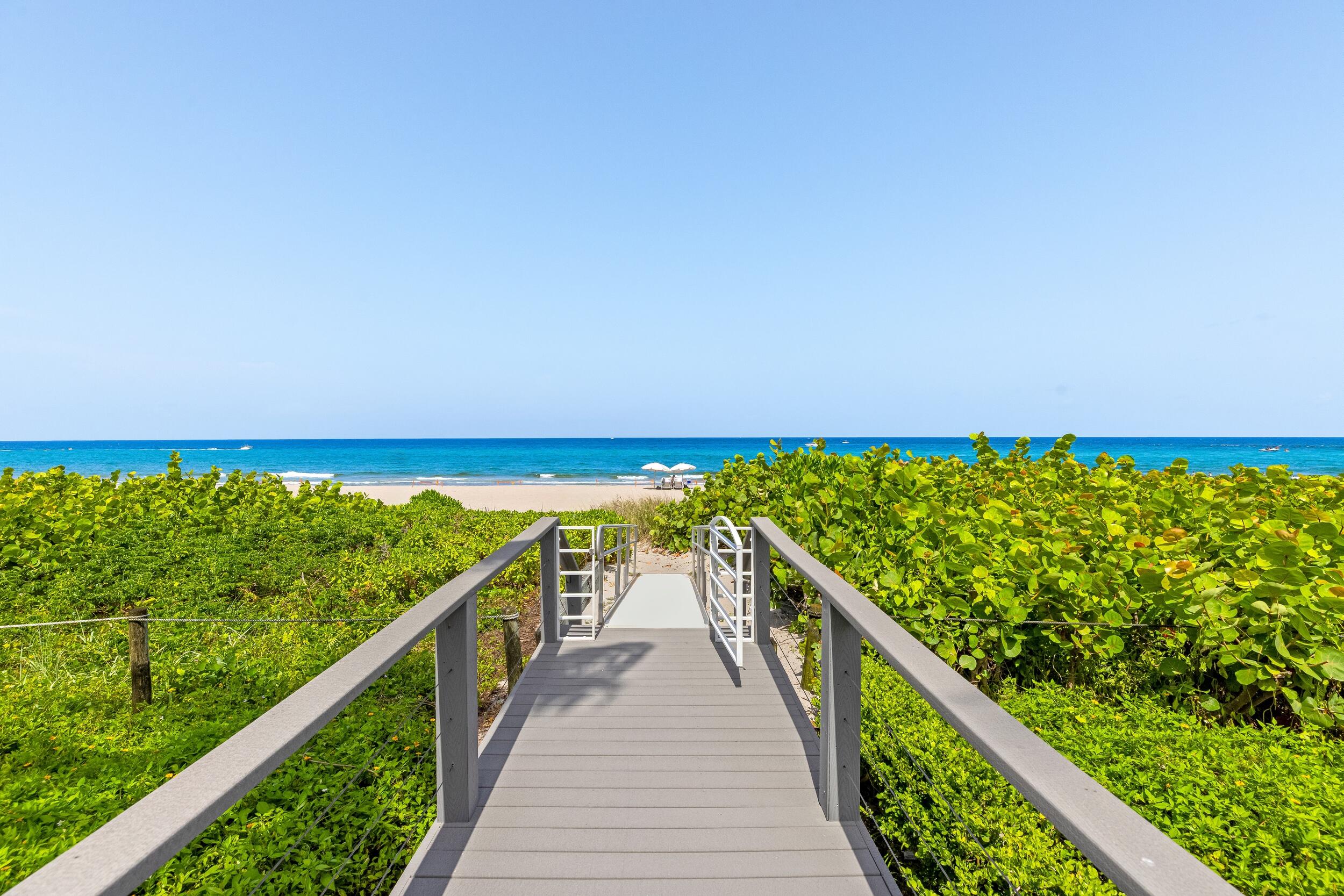 800 South Ocean Boulevard, Unit PH6 Boca Raton, FL 33432 - Photo 65 of 75 Beach Access 1