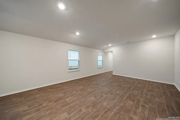 a view of empty room