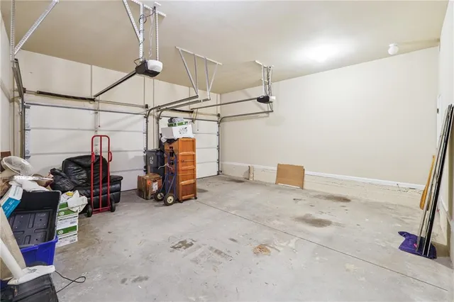 a view of a storage in a room