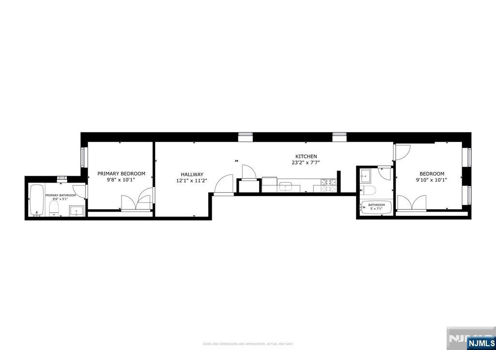 208 15th Street Jersey City, NJ 07310 - Photo 25 of 46 a picture of a building with a view of ocean