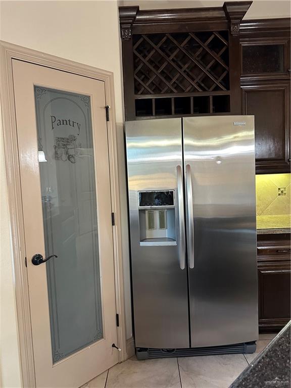 2720 Fairmont Avenue McAllen, TX 78504 - Photo 19 of 35 a metallic refrigerator freezer and a refrigerator in kitchen