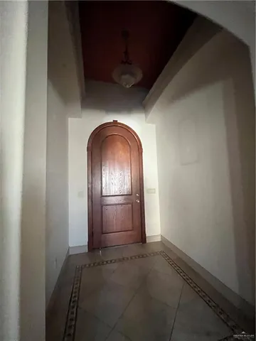 a view of front door with glass door