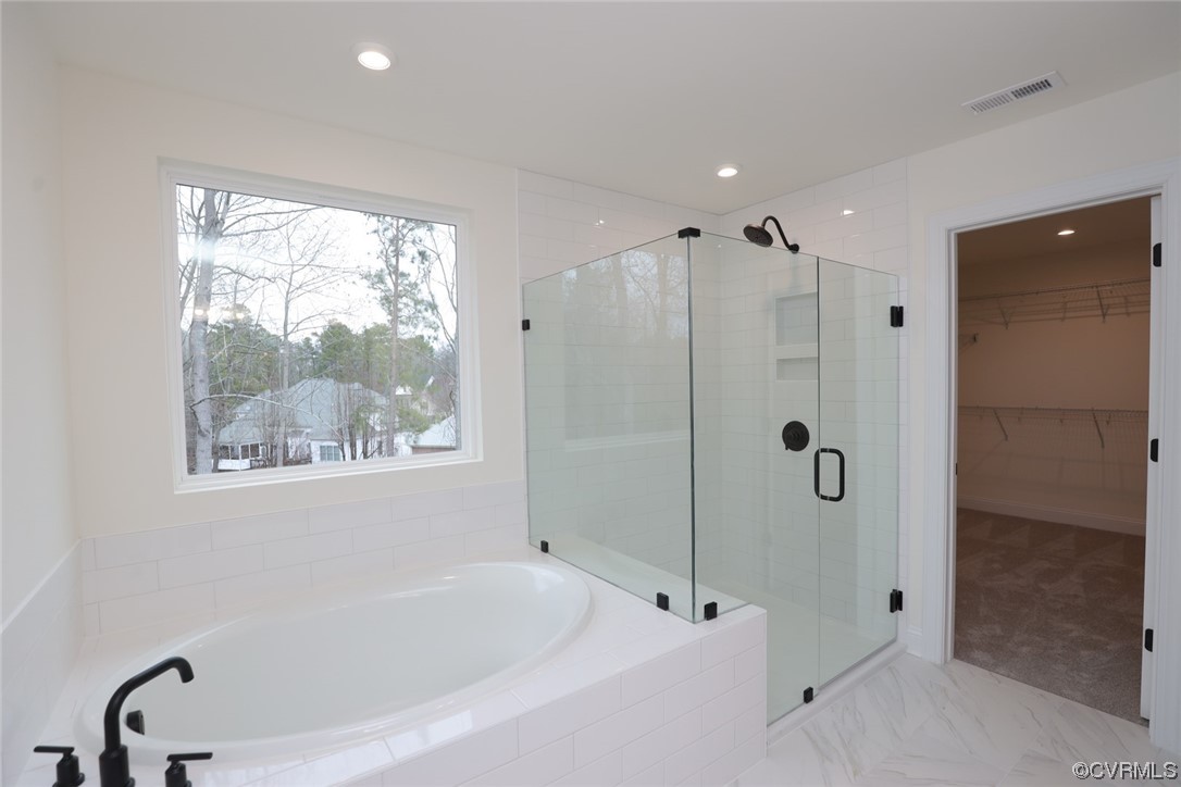 4357 Landfall Drive Williamsburg, VA 23185 - Photo 25 of 44 a bathroom with a bathtub and a shower