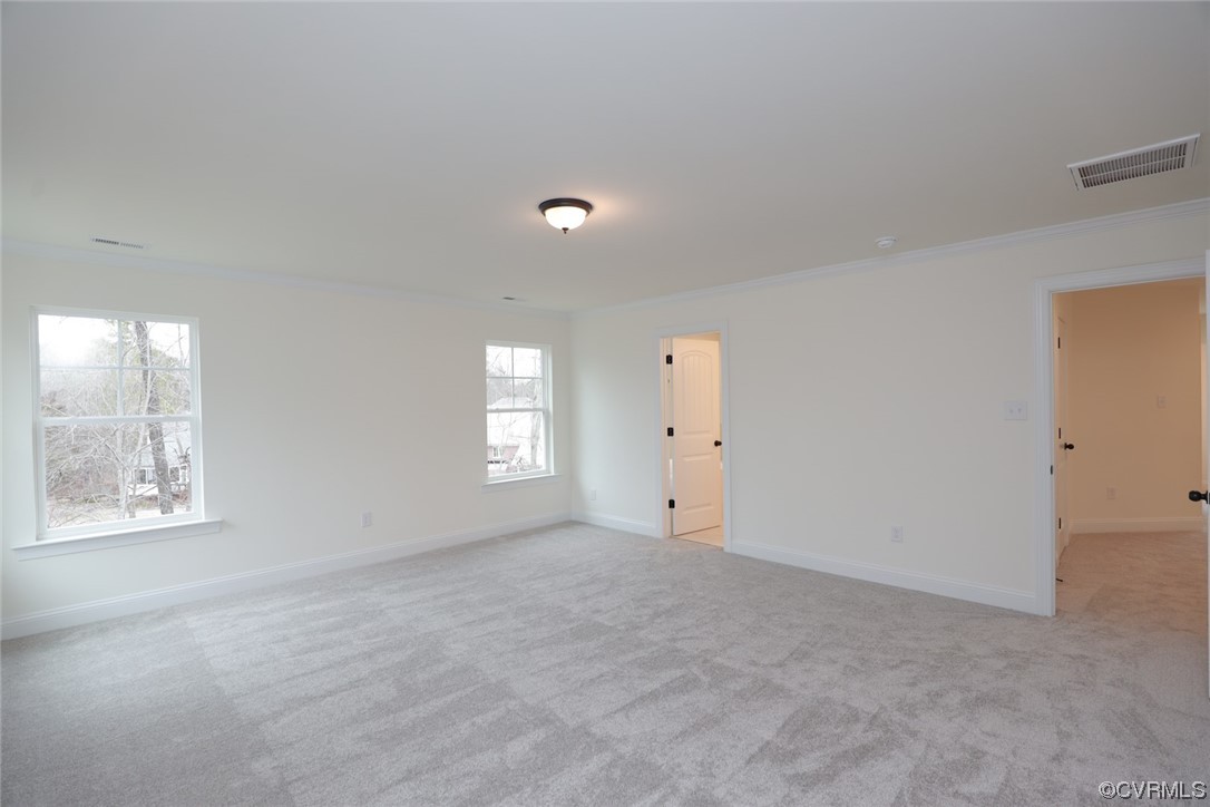 4357 Landfall Drive Williamsburg, VA 23185 - Photo 26 of 44 an empty room with windows and closet