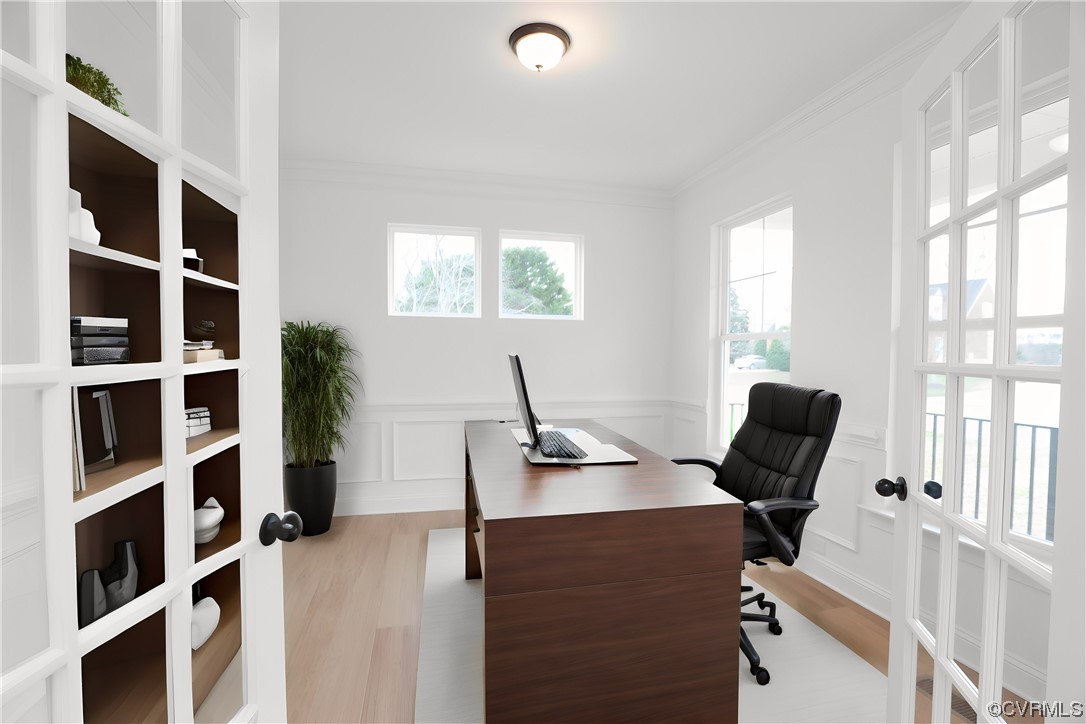 4357 Landfall Drive Williamsburg, VA 23185 - Photo 4 of 44 a view of a workspace with furniture and a window