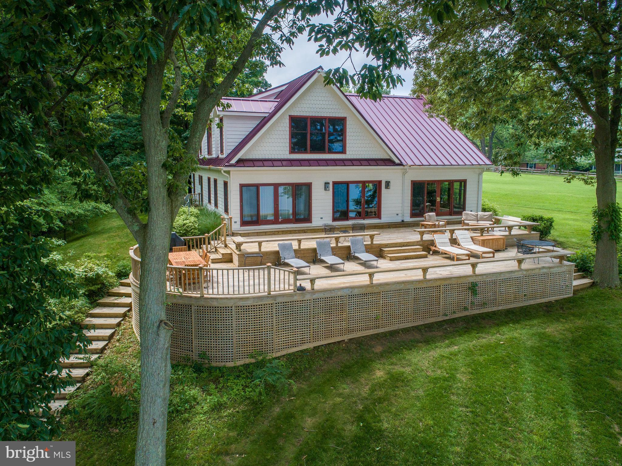 29337 Glencoe Road Kennedyville, MD 21645 - Photo 7 of 30 Multi-level deck overlooking the Sassafras
