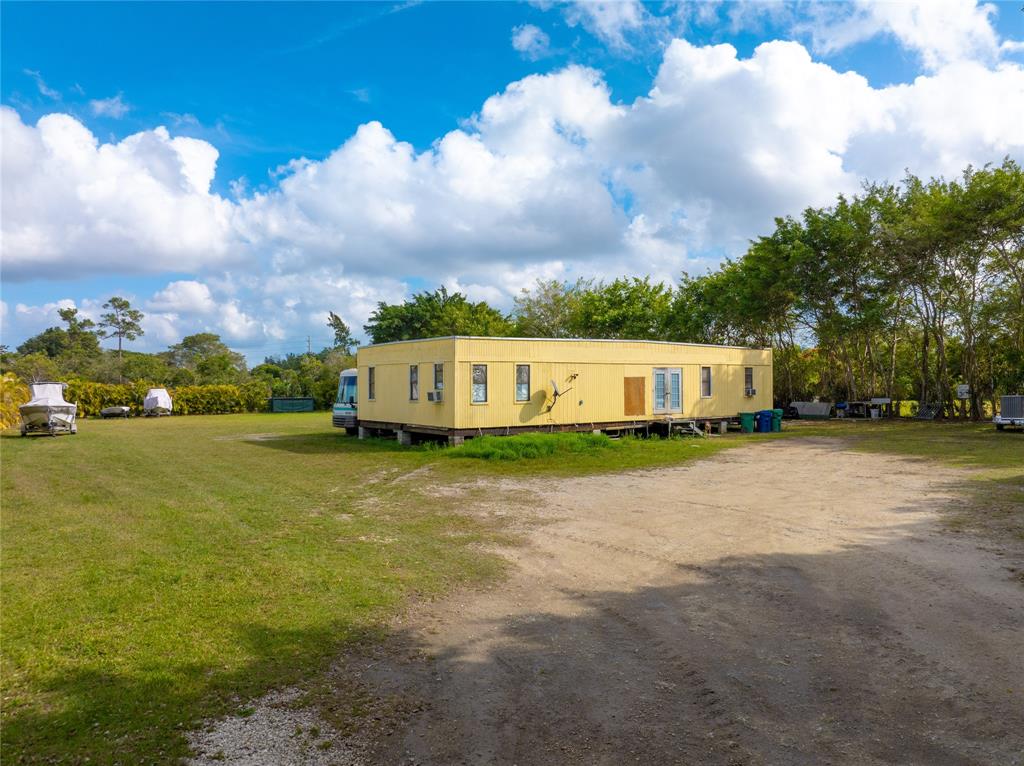 23600 Southwest 125th Avenue Homestead, FL 33032 - Photo 6 of 18 a view of a house with a yard