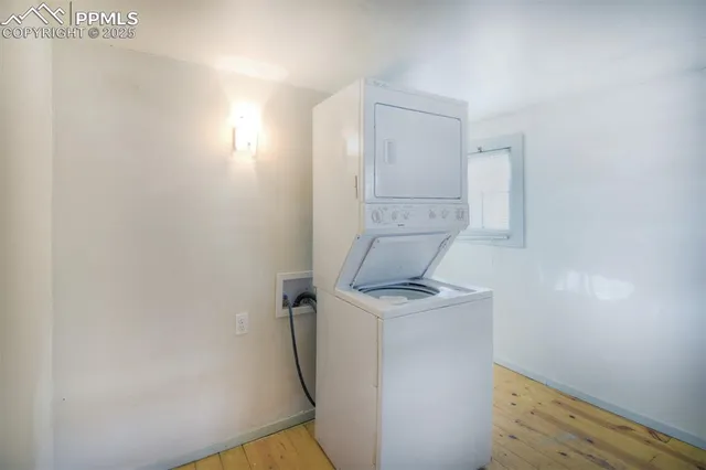 a room with storage and utility