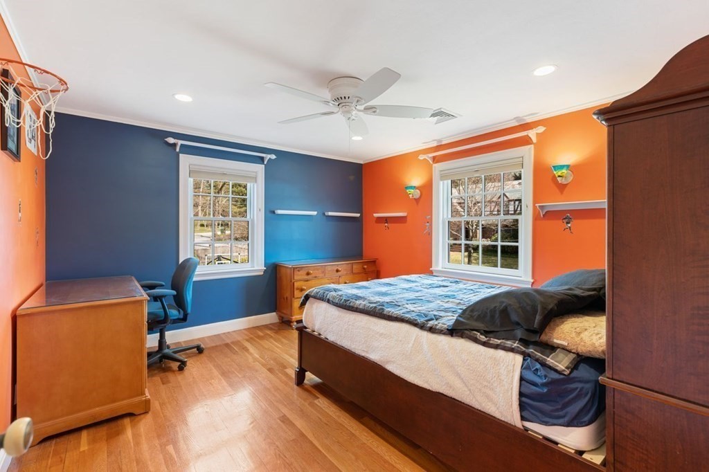 15 Gould Road Newton, MA 02468 - Photo 22 of 33 a bedroom with a bed and a window