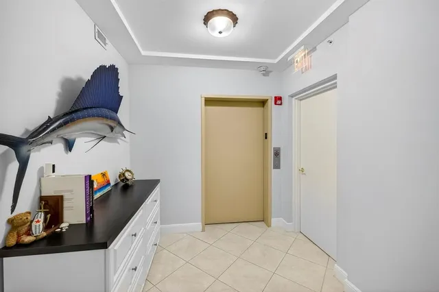 a view of a car garage