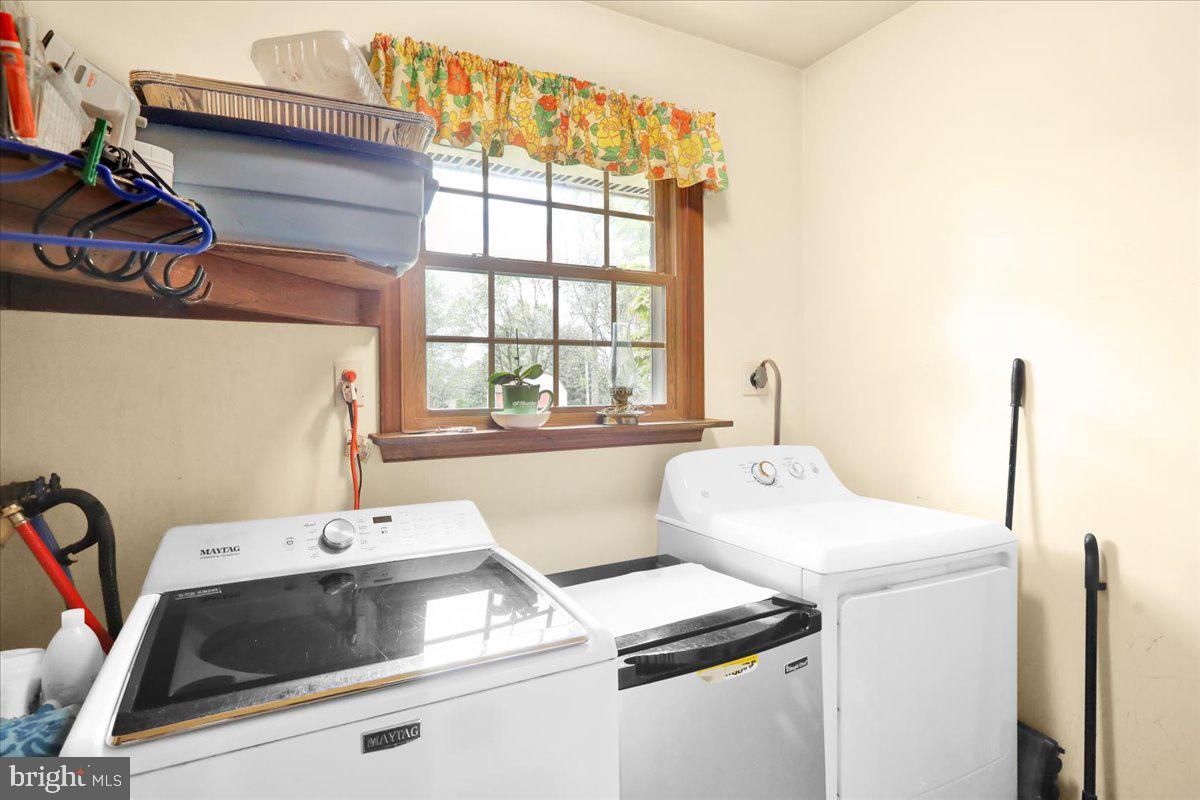 830 North Church Road Reading, PA 19608 - Photo 26 of 57 a utility room with dryer and washer