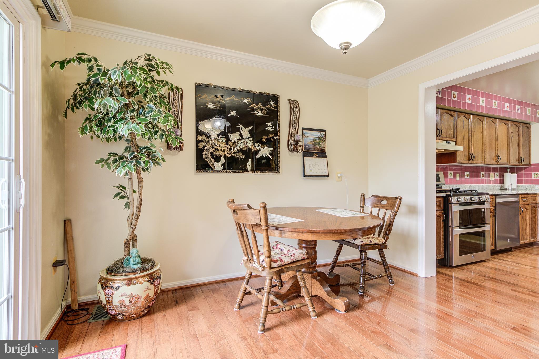 21787 Canfield Terrace Sterling, VA 20164 - Photo 15 of 46 Kitchen opens up to the breakfast area with views