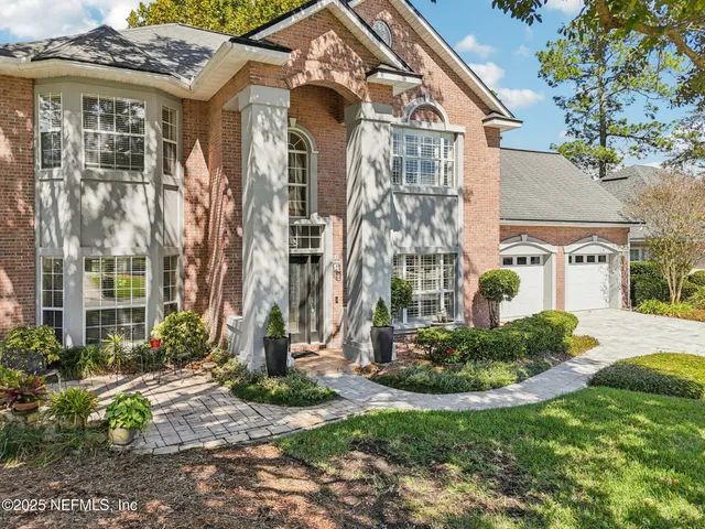 a view of outdoor space yard and front view of a house