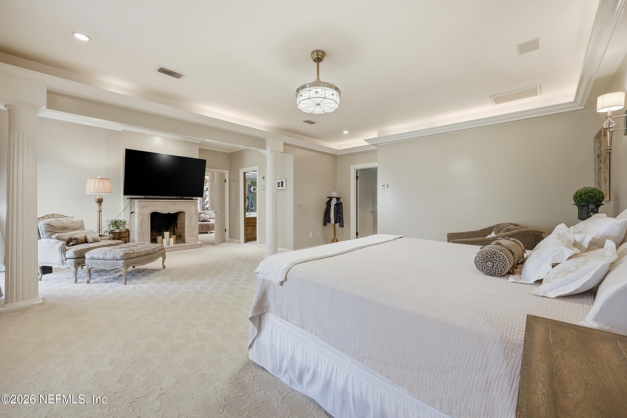 10799 Crosswicks Road Jacksonville, FL 32256 - Photo 15 of 51 Primary Suite w/Fireplace