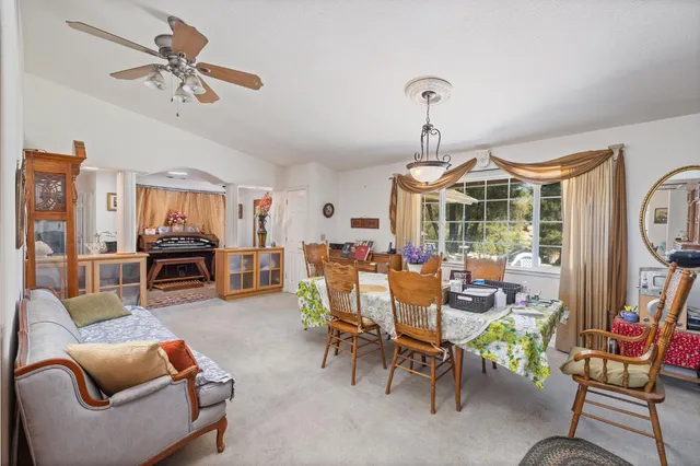 a bathroom with a shower and a toilet