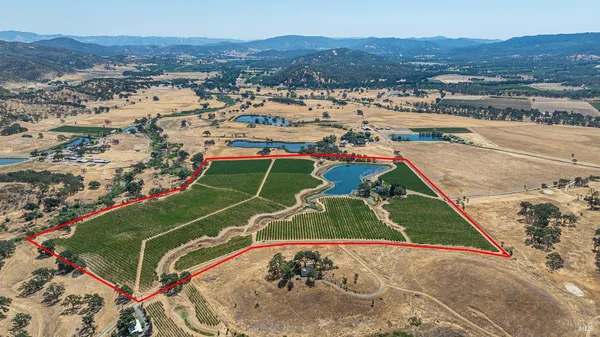 an aerial view of a football ground