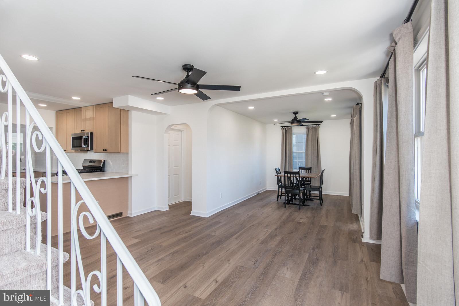 17 Rhode Island Avenue Cherry Hill, NJ 08002 - Photo 11 of 86 a view of kitchen with furniture and a ceiling fan