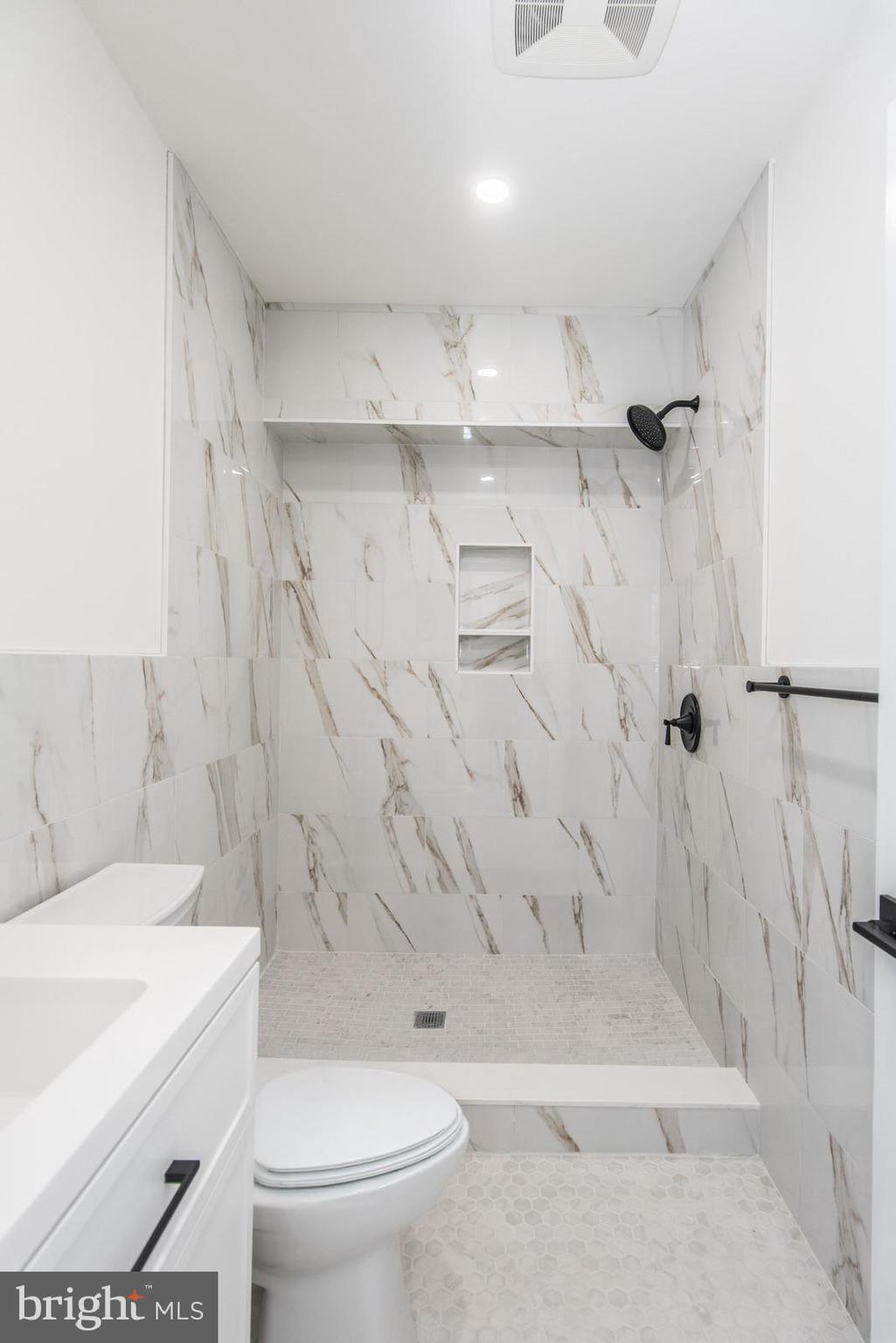 17 Rhode Island Avenue Cherry Hill, NJ 08002 - Photo 34 of 86 a bathroom with a toilet and a shower