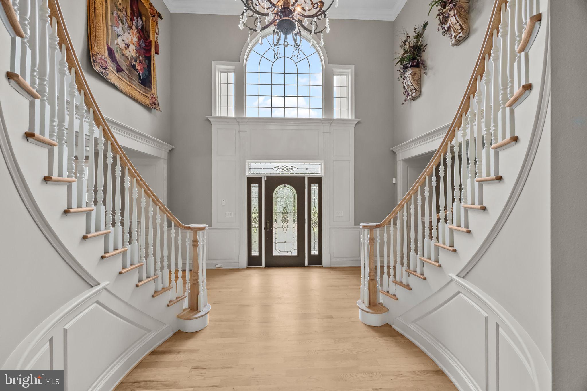 2 Aldans Way Newtown, PA 18940 - Photo 10 of 100 a view of entryway and hall with wooden floor