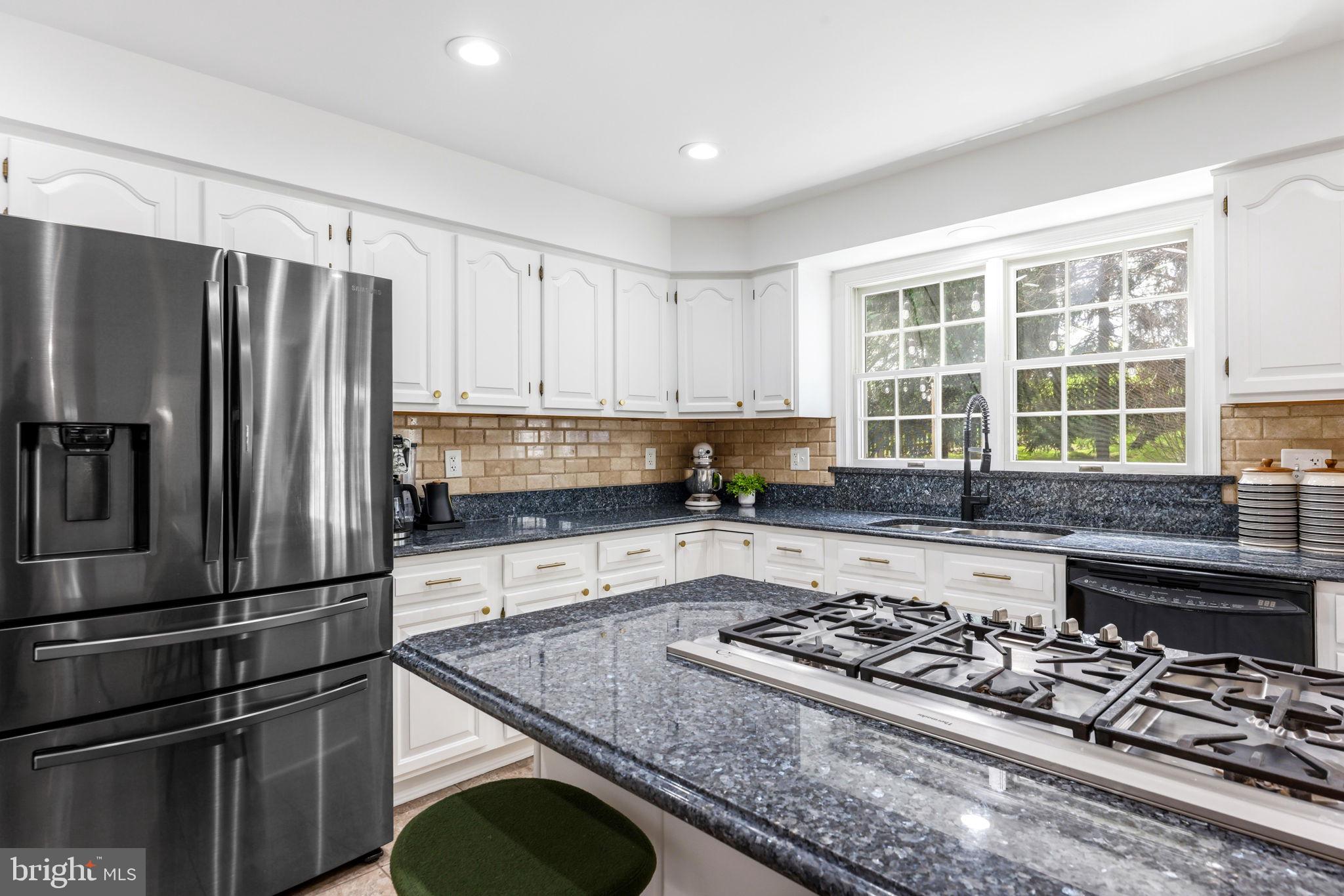 6513 Apple Blossom Ride Columbia, MD 21044 - Photo 31 of 115 a kitchen with a refrigerator a stove a sink and a window