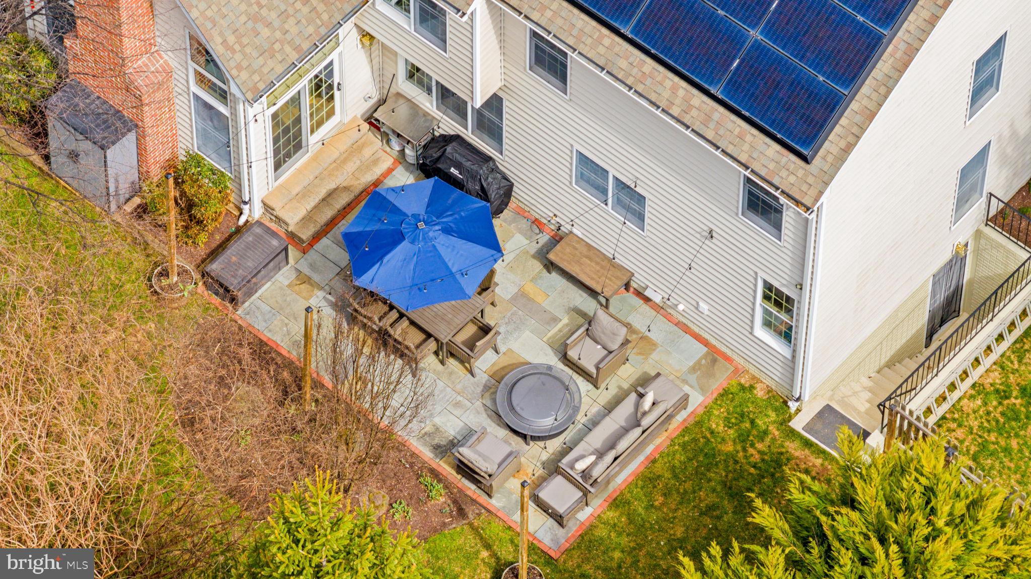 6513 Apple Blossom Ride Columbia, MD 21044 - Photo 98 of 115 a aerial view of a residential apartment building with a yard