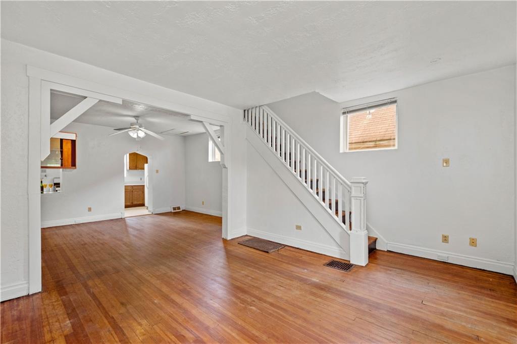 2927 Willett Road Pittsburgh, PA 15227 - Photo 7 of 24 a view of a hallway with wooden floor and entryway