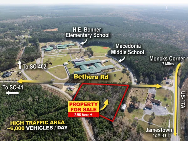 $230,000 | 0 Bethera Road, Moncks Corner, SC 29461