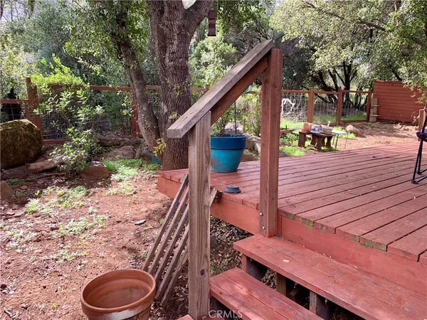 a view of deck with patio