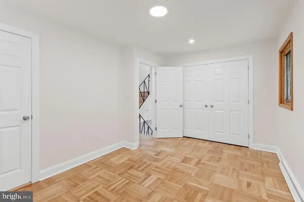 a view of empty room