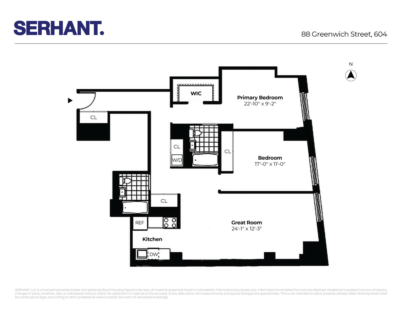 88 Greenwich Street, Unit 604 Manhattan, NY 10006 - Photo 8 of 8