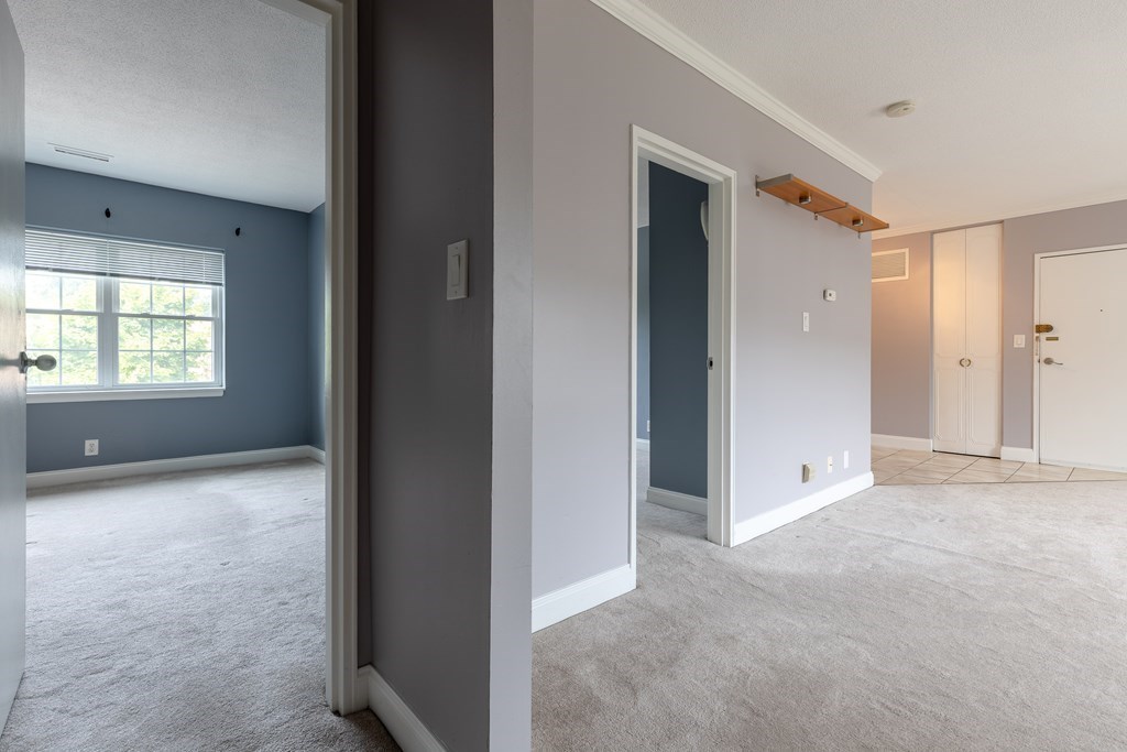 177 Lake Shore Road, Unit 3 Boston, MA 02135 - Photo 9 of 20 a view of an empty room with window and closet area