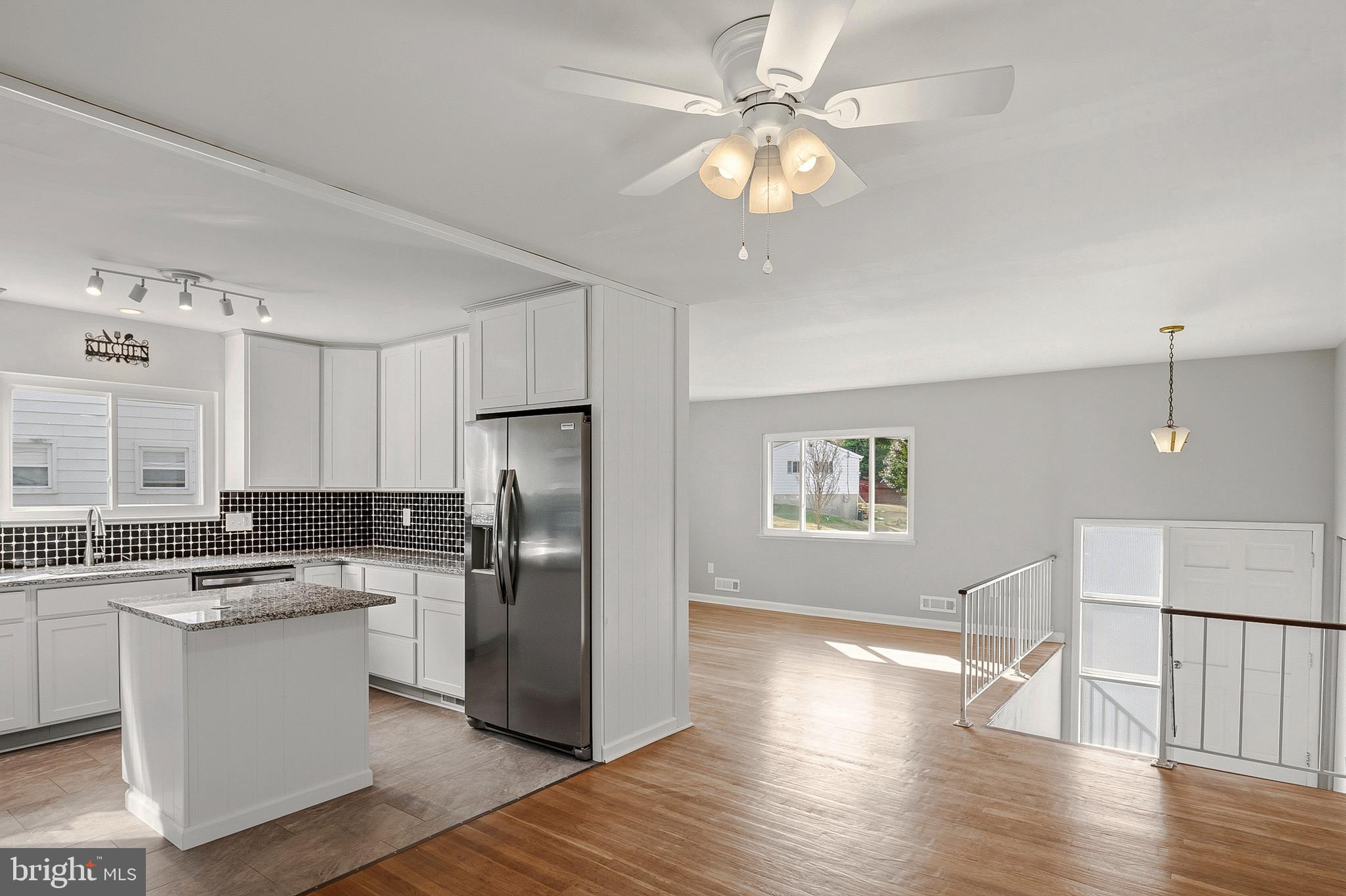 1219 Redcliffe Road Catonsville, MD 21228 - Photo 13 of 45 Dining to Kitchen and Living Room