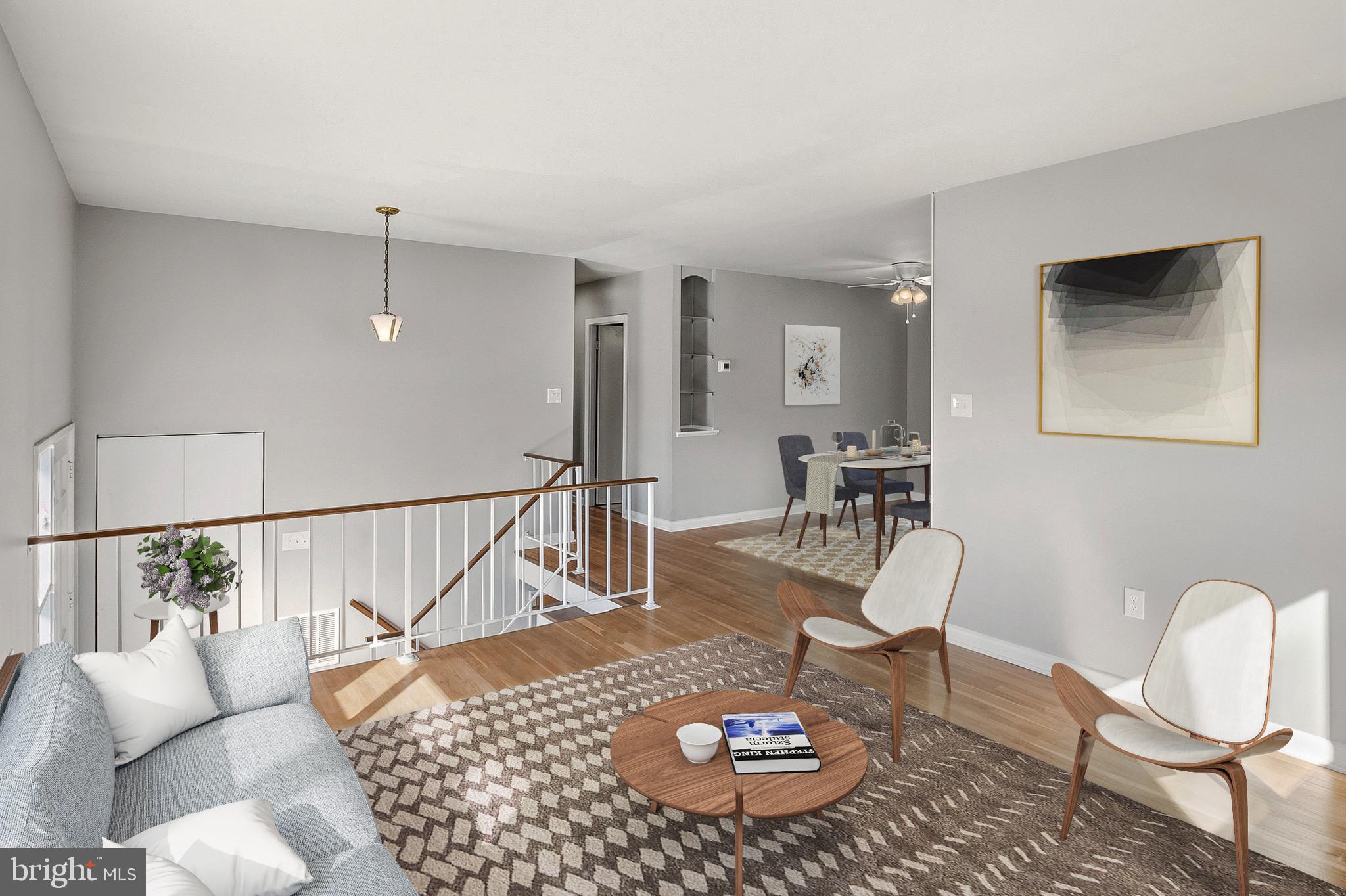 1219 Redcliffe Road Catonsville, MD 21228 - Photo 15 of 45 Virtually Staged Living Room