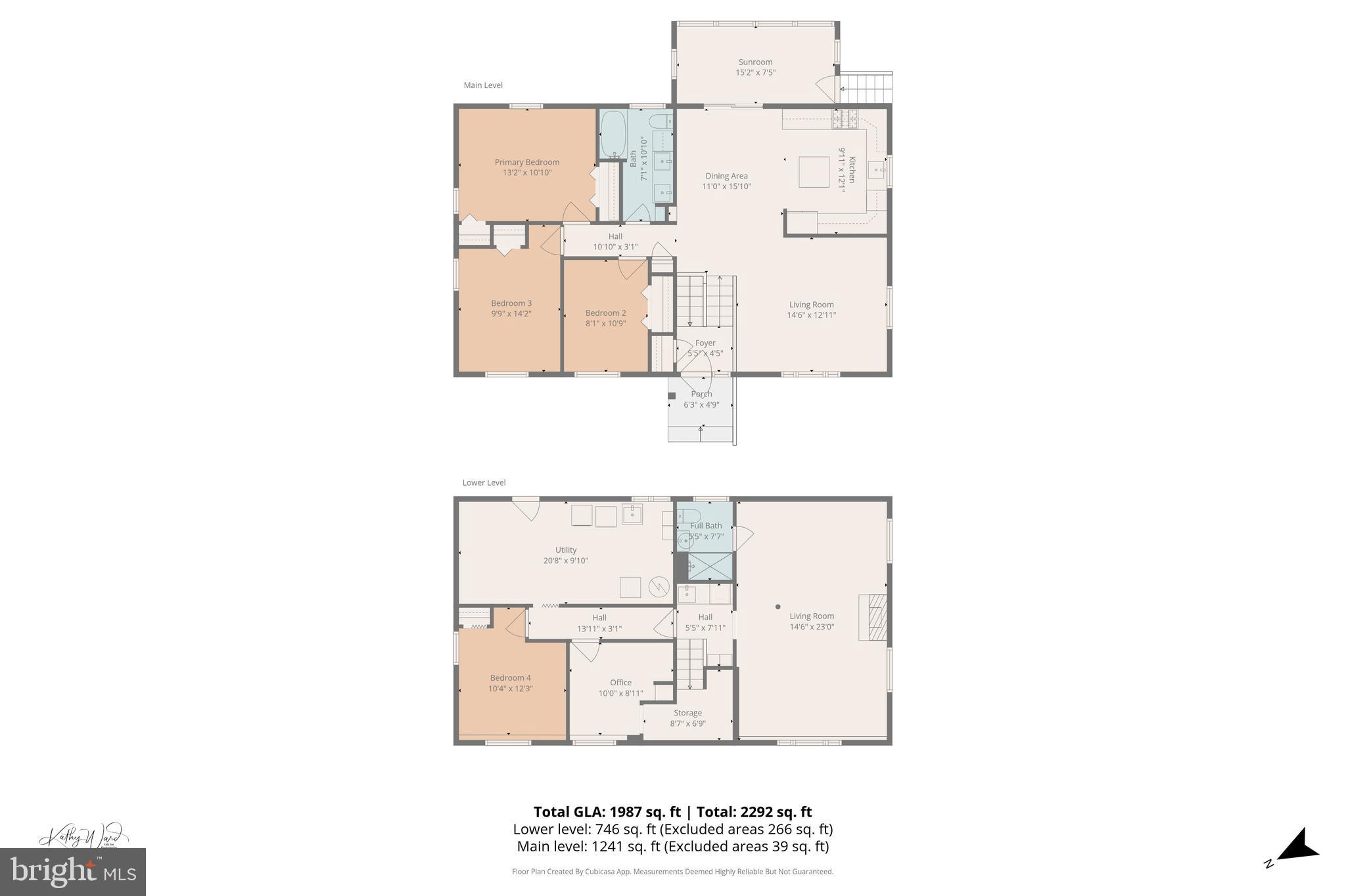 1219 Redcliffe Road Catonsville, MD 21228 - Photo 45 of 45 Floor Plan: All Levels
