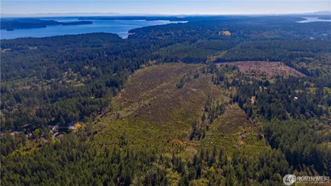 a view of city and mountain