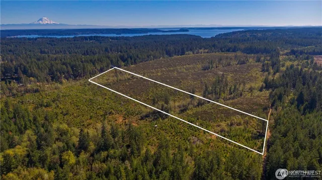 a view of city and mountain