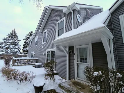 a view of a house with a patio