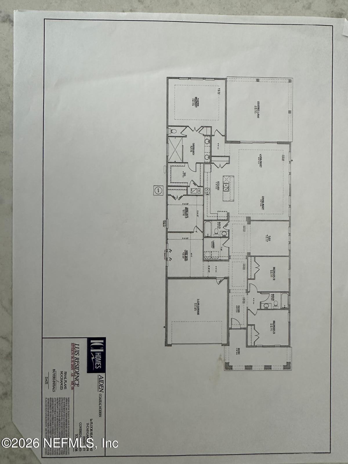736 Navigators Road St. Johns, FL 32259 - Photo 54 of 54 Floorplan