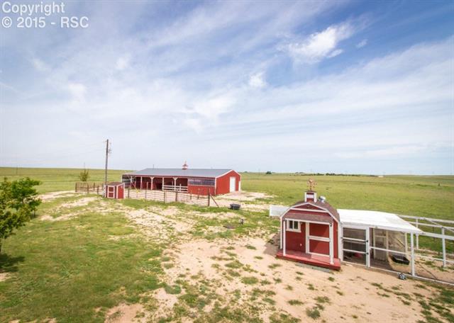 1755 North Yoder Road Yoder, CO 80864 - Photo 10 of 12 Notice the barn and chicken coup