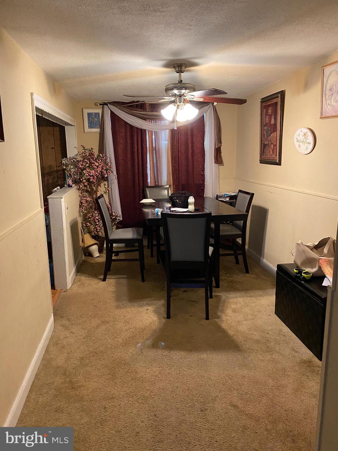 37 Concord Road Darby, PA 19023 - Photo 3 of 12 Dining room with ceiling fan