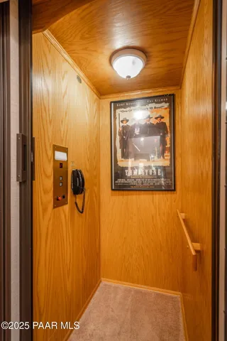 a view of a small space