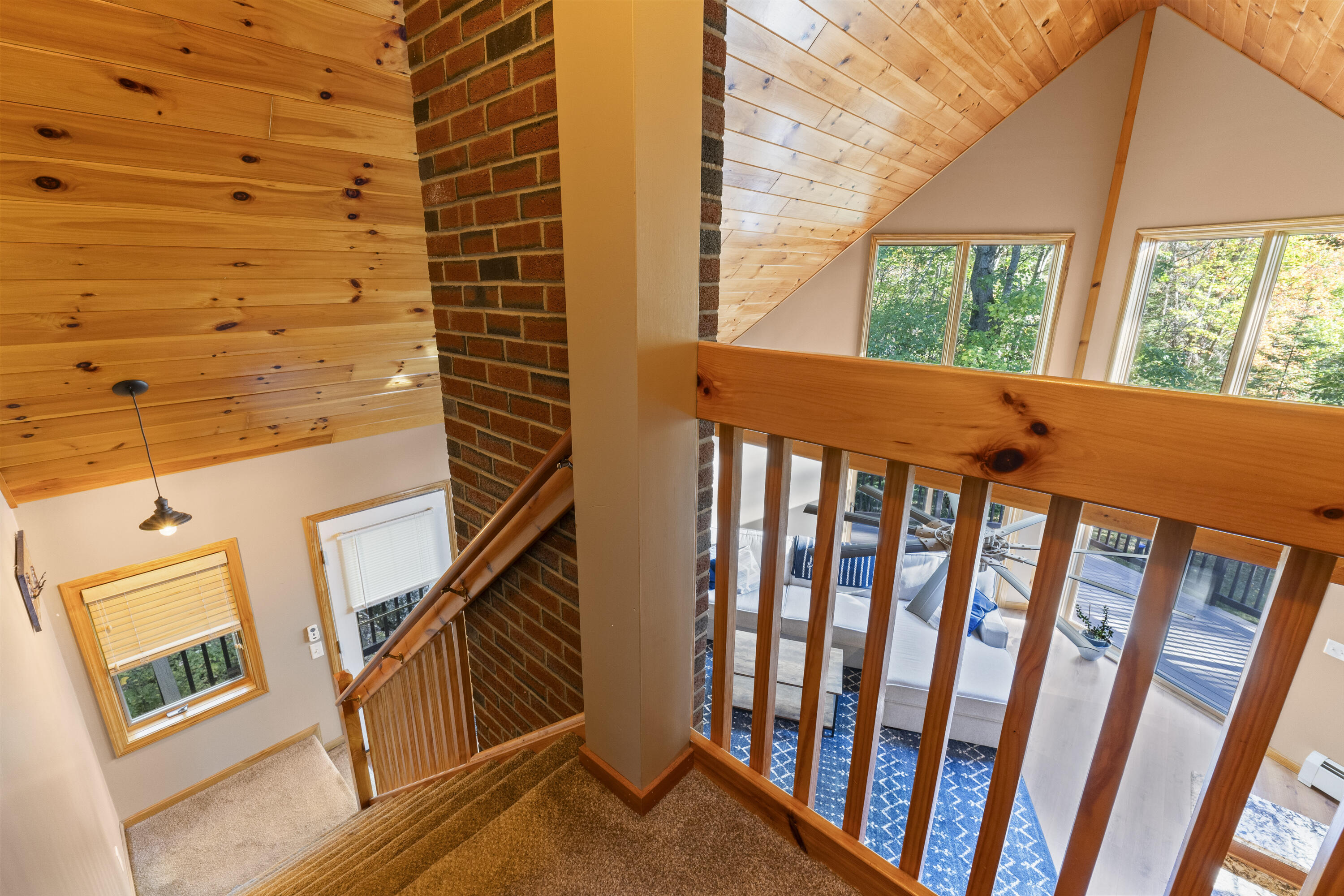 376 Bowdoinham Road Sabattus, ME 04280 - Photo 26 of 81 View from Top of Stairs to Second Floor
