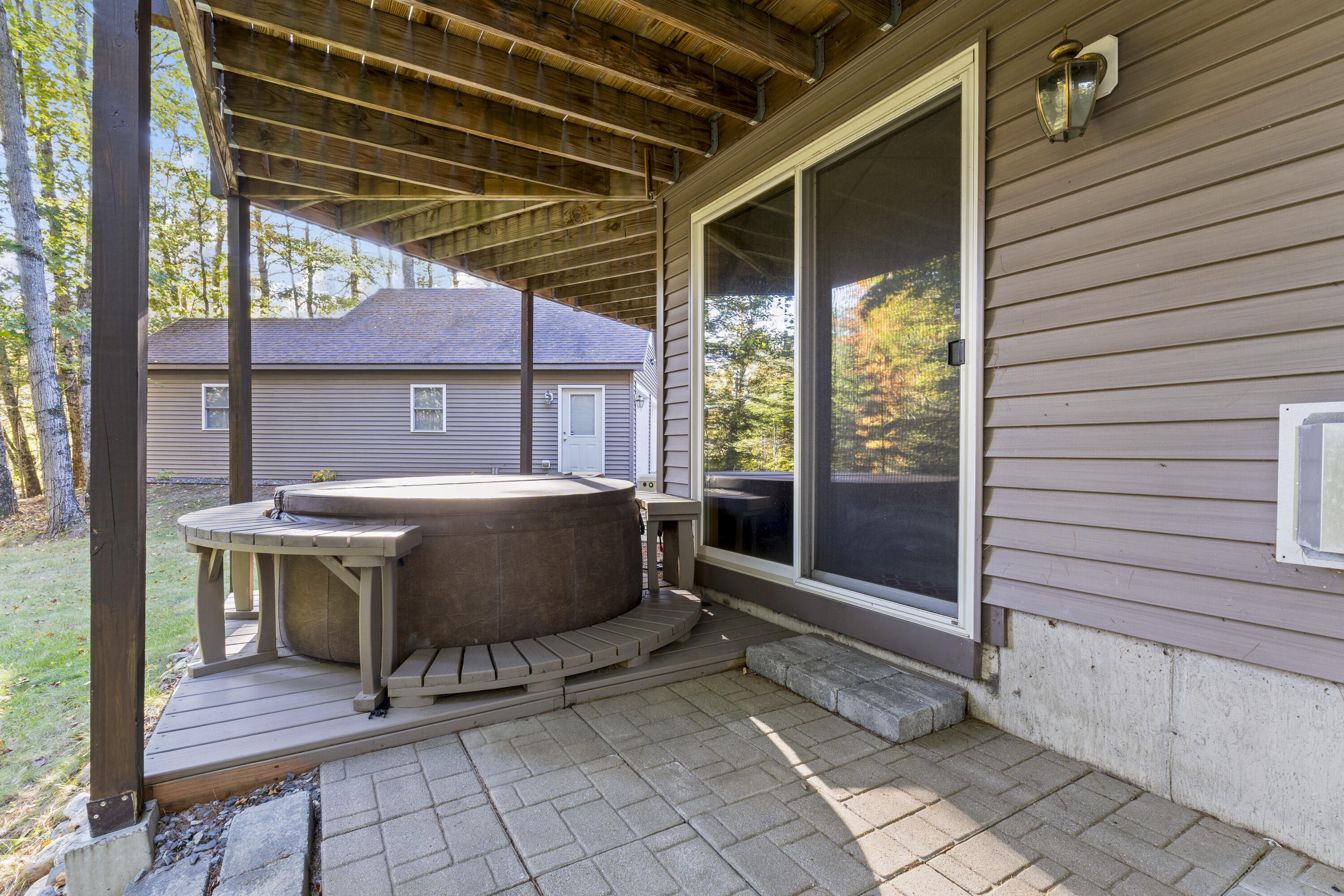 376 Bowdoinham Road Sabattus, ME 04280 - Photo 34 of 81 Hot Tub & Patio